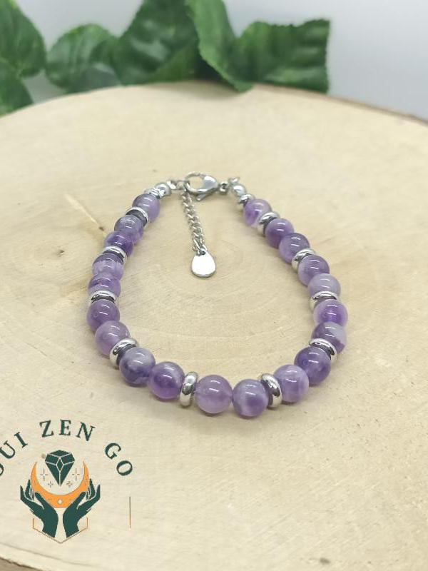 Bracelet amethyste bella 1 