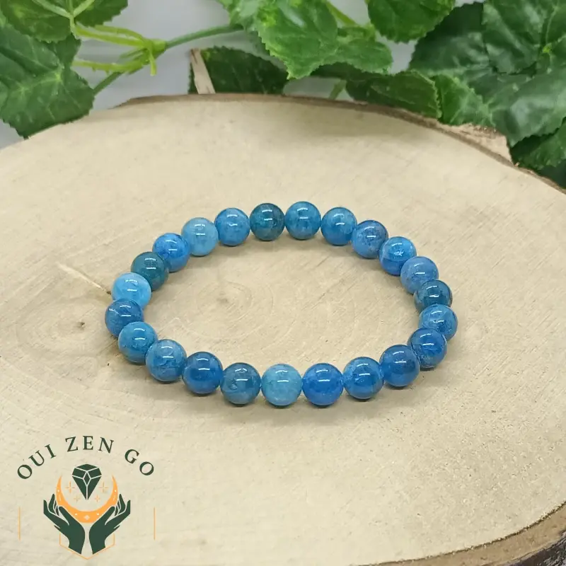 bracelet apatite pierre naturelle