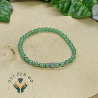 Bracelet aventurine 4 mm gaia 1 