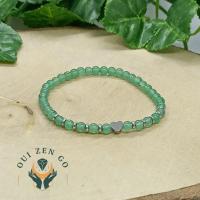 Bracelet aventurine 4 mm gaia 2 
