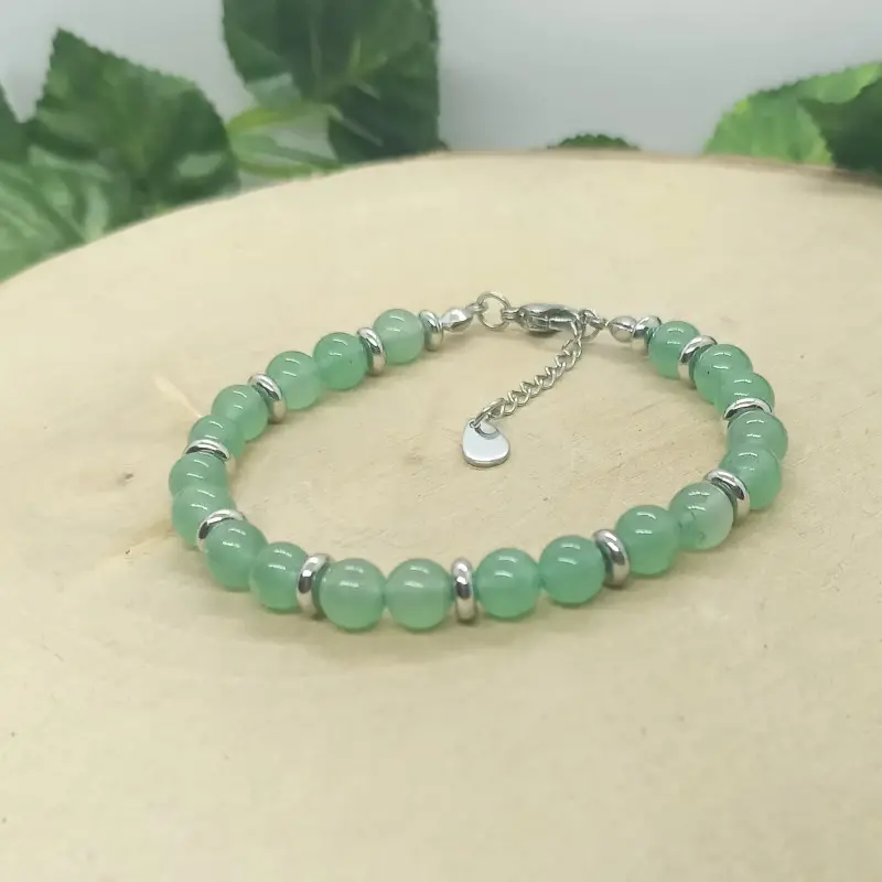 Bracelet aventurine verte bella