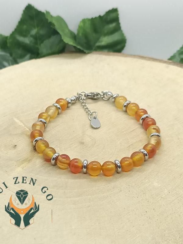 Bracelet cornaline bella 2