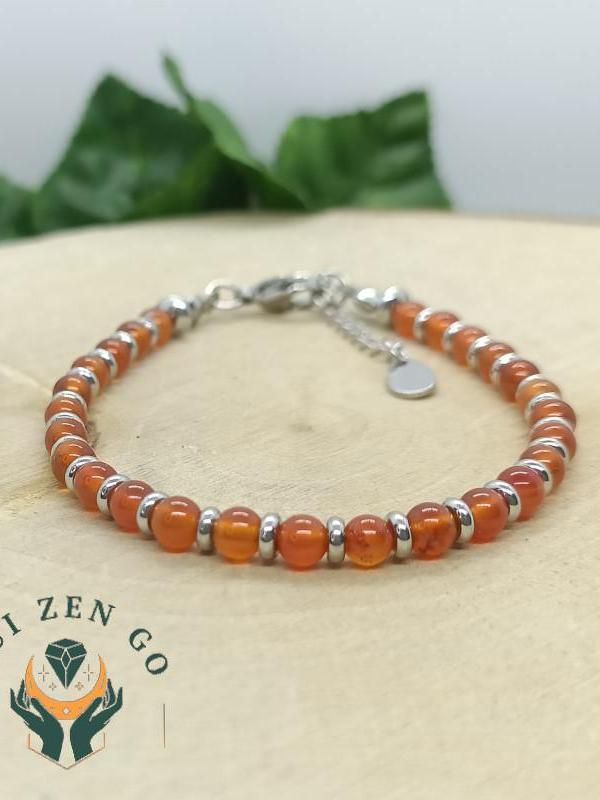 Bracelet cornaline valentin 1