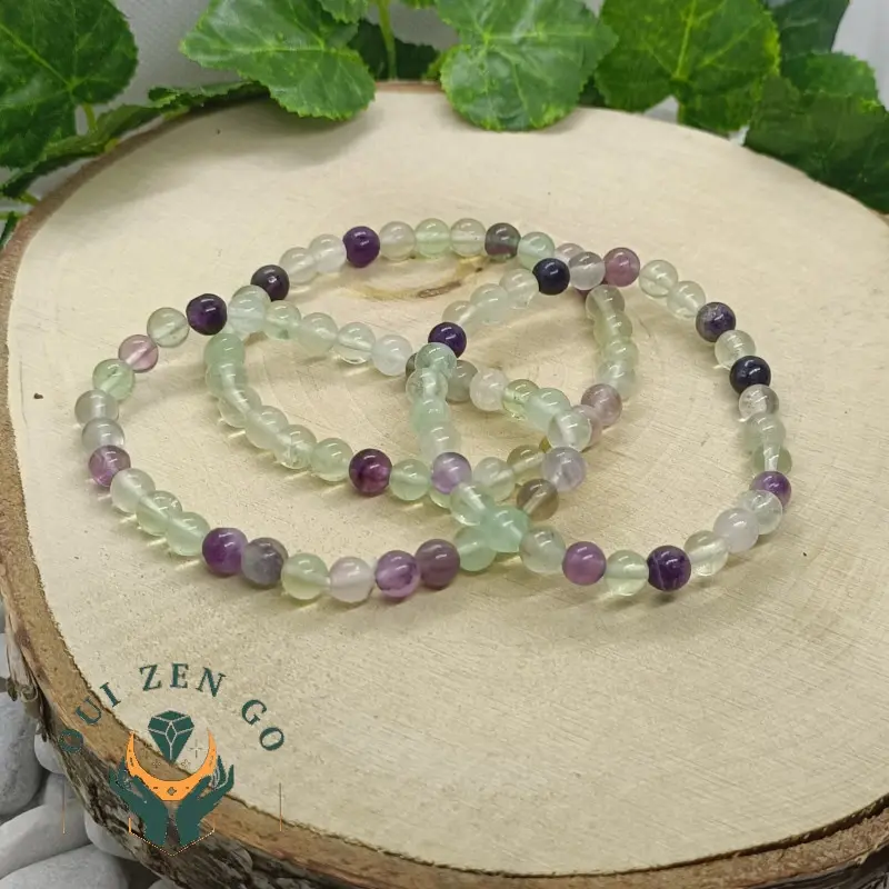 Bracelet fluorine 6 mm 