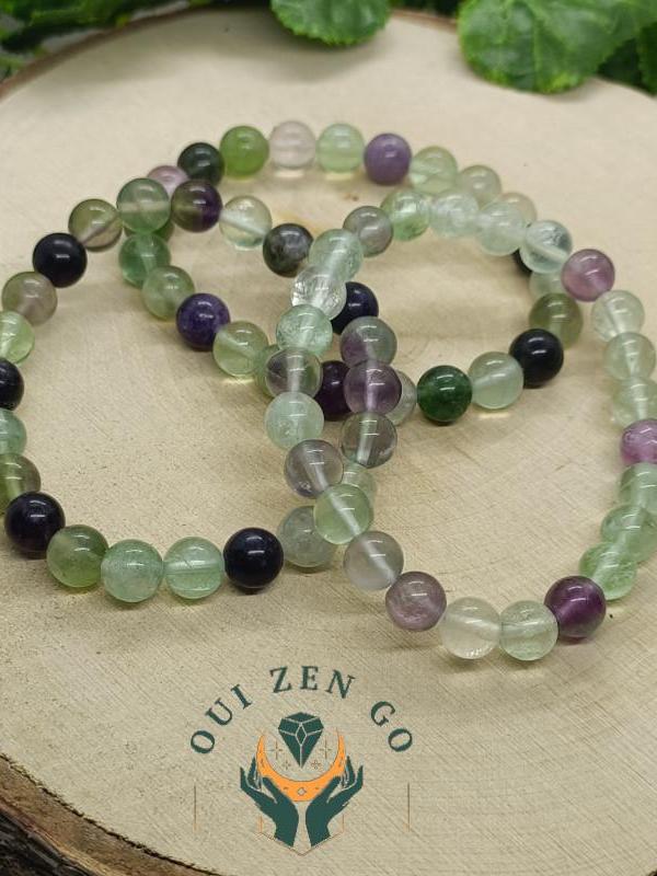 Bracelet fluorine 6 mm 3 