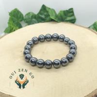 Bracelet hematite 10 mm 1 