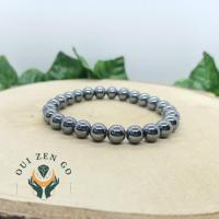 Bracelet hematite 8 mm 1 1
