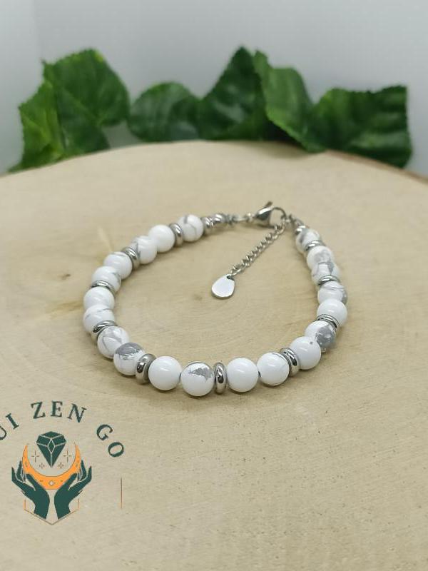 Bracelet howlite bella 3