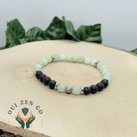 Bracelet jade tiago et pierre de lave tiago 6 mm 1 