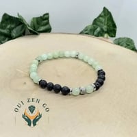 Bracelet jade tiago et pierre de lave tiago 6 mm 2 