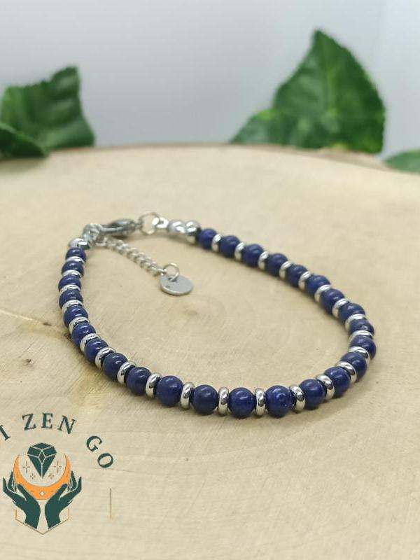 Bracelet lapis lazuli valentin 2 