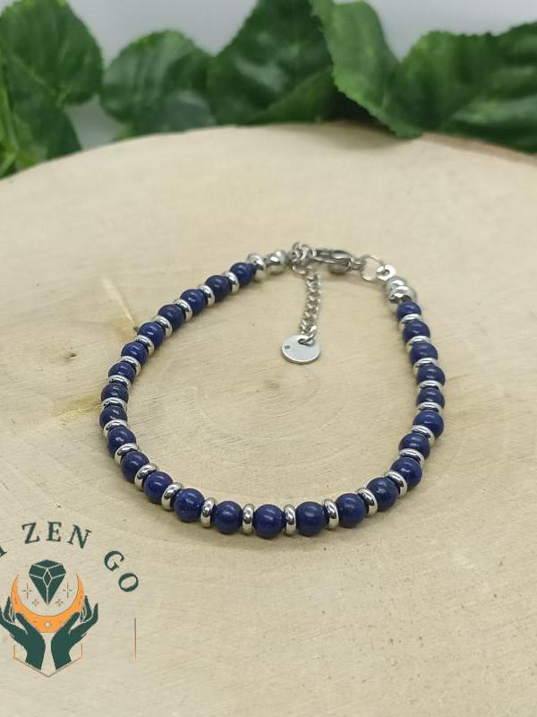 Bracelet lapis lazuli valentin 2