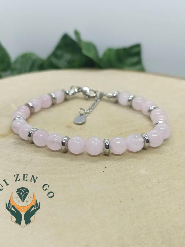 Bracelet quartz rose bella 2 