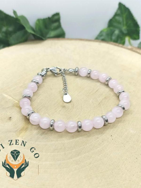 Bracelet quartz rose bella 2