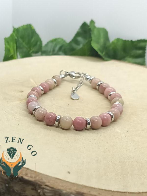 Bracelet rhodochrsite bella 1 