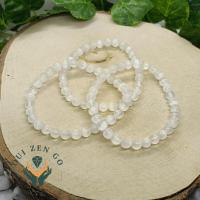 Bracelet selenite 6 mm 2 