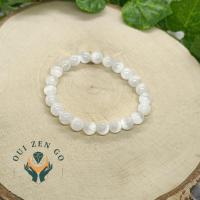 Bracelet selenite 8 mm 2 