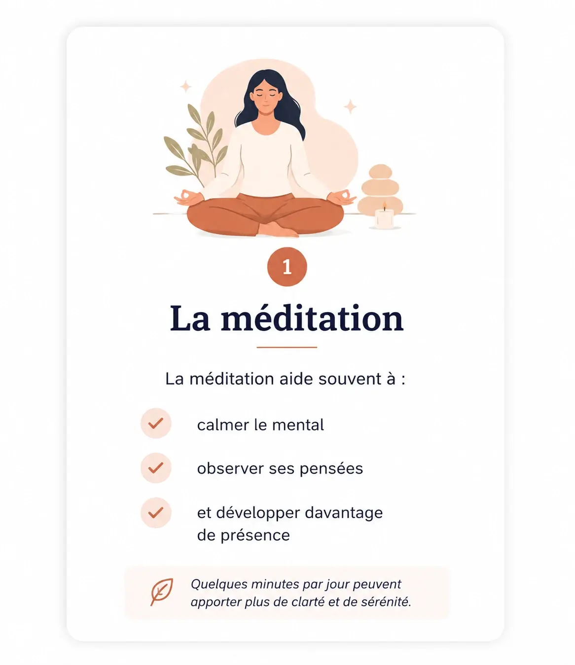 La meditation vos premiers pas