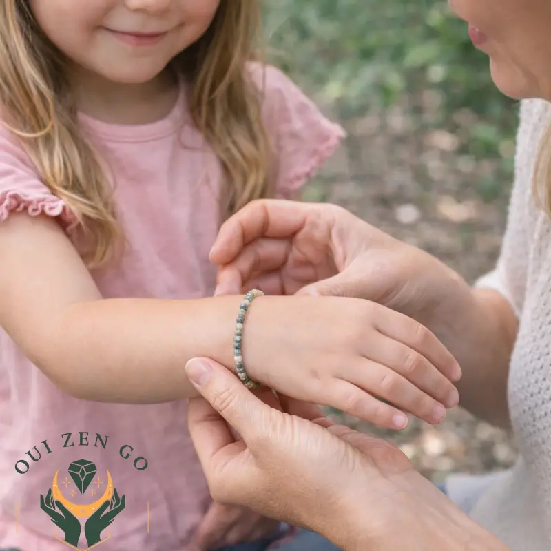 Bracelet agate arbre
