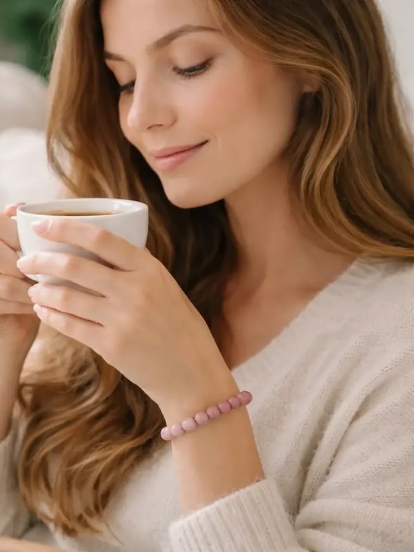 Moment de detente avec cafe et rhodochrosite 1