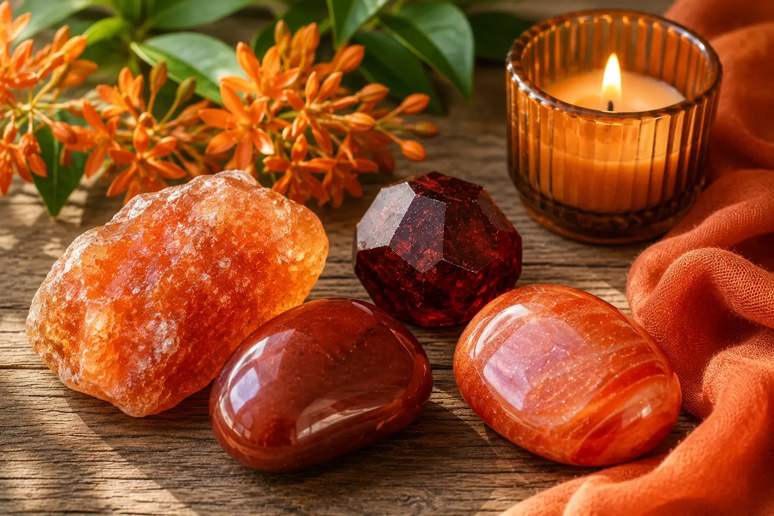 Pierres d'énergie et de vitalité