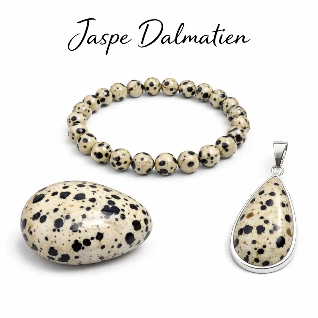 Jaspe dalmatien pierre naturelle