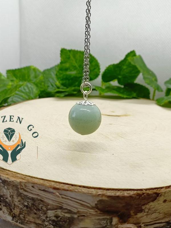 Pendentif amazonite boule 2 