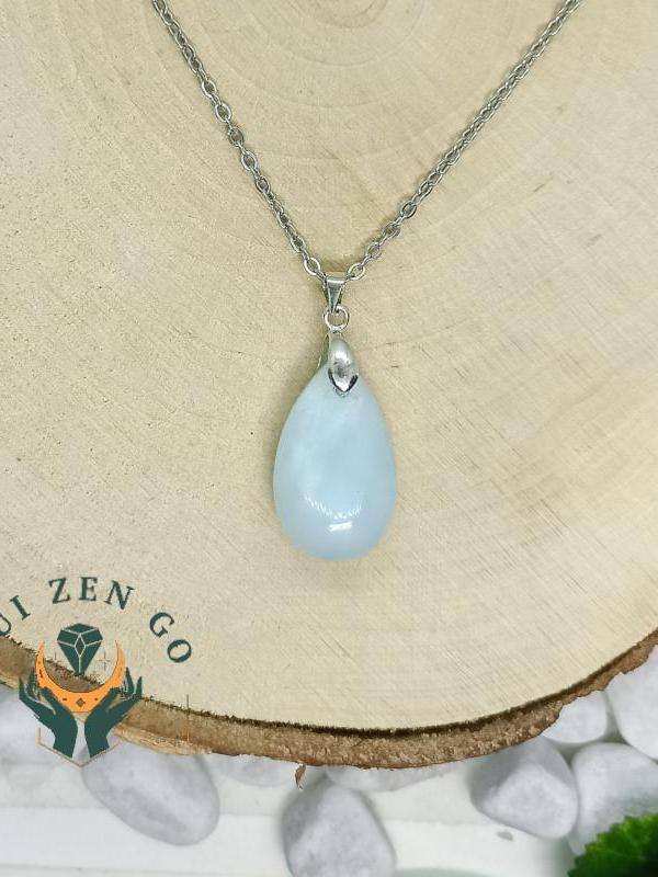 Pendentif amazonite goutte 2 