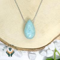 Pendentif amazonite goutte lateral 3 1