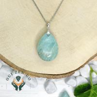 Pendentif amazonite goutte xl 3 