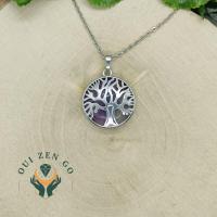 Pendentif amethyste arbre de vie 2 