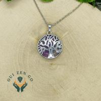 Pendentif amethyste arbre de vie 3 