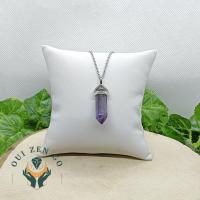 Pendentif amethyste pointe 1 