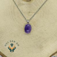 Pendentif amethyste trendy 3 