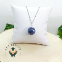 Pendentif boule en sodalite 3 