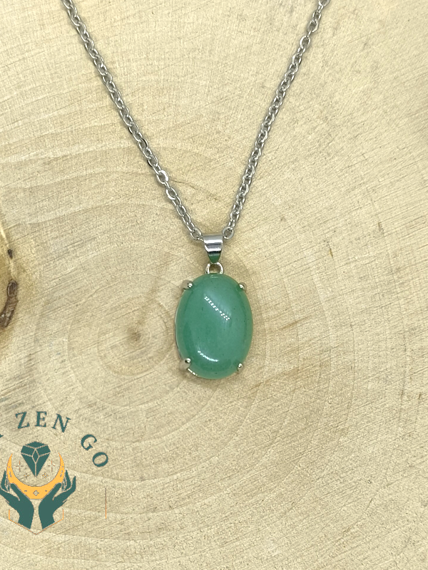 Pendentif en aventurine trendy 1 