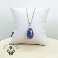 Pendentif en sodalite goutte 1 