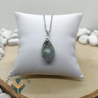 Pendentif goutte labradorite 2 