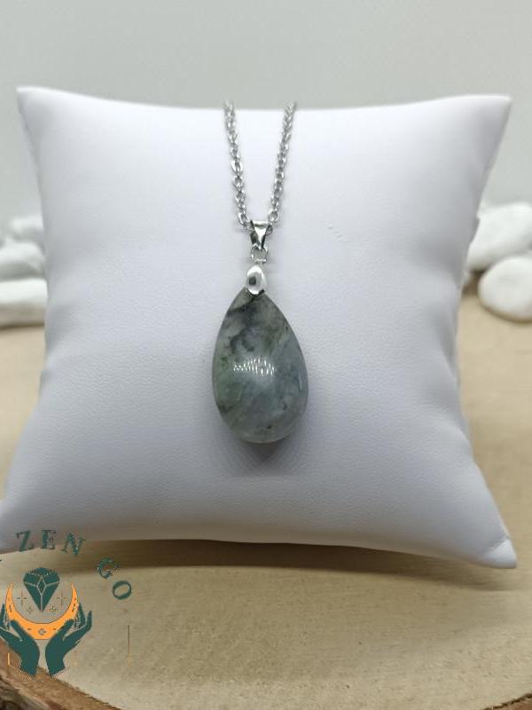 Pendentif goutte labradorite 2