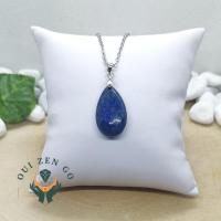 Pendentif goutte lapis lazuli 1 