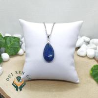 Pendentif goutte lapis lazuli 3 