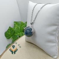 Pendentif mano agate mousse 4 