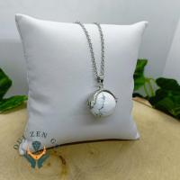 Pendentif mano howlite