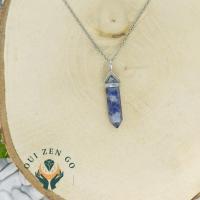 Pendentif pointe en sodalite 3 