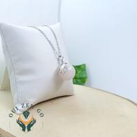 Pendentif quartz rose mano 3 