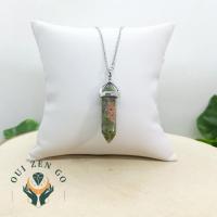 Pendentif unakite pointe 1 