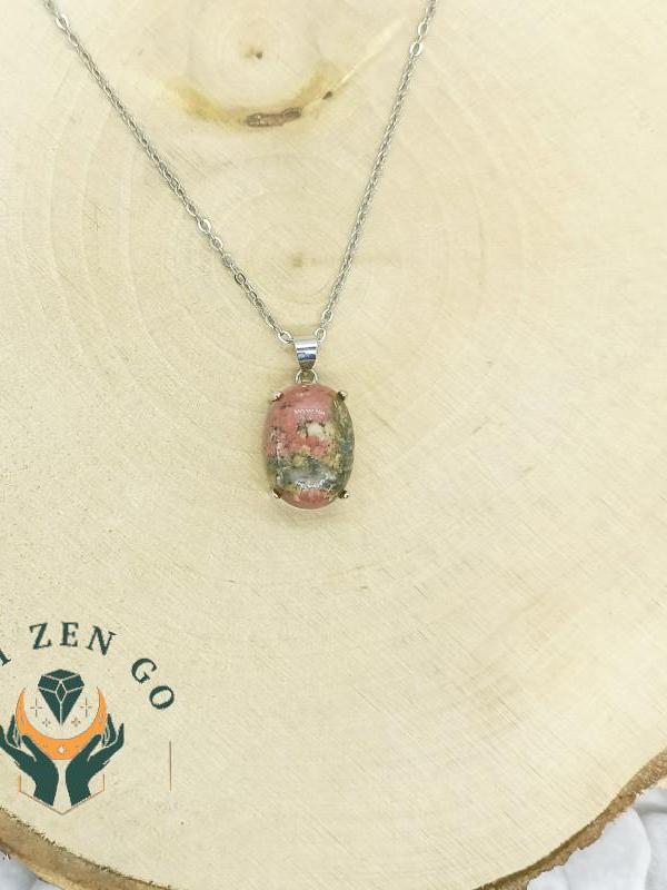 Pendentif unakite trendy 2 