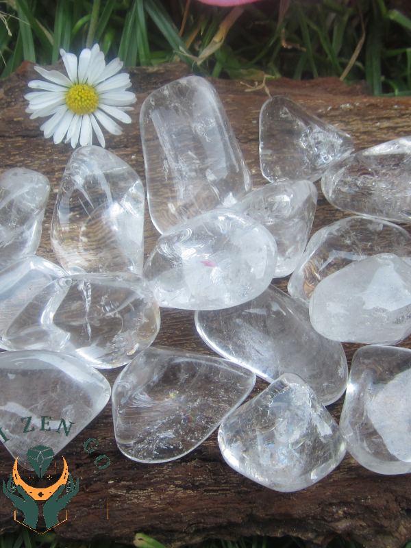 Pierre roulée cristal de roche