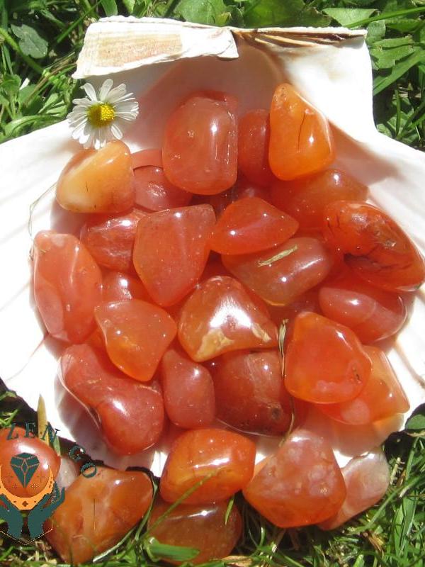 Pierre roulees cornaline 1