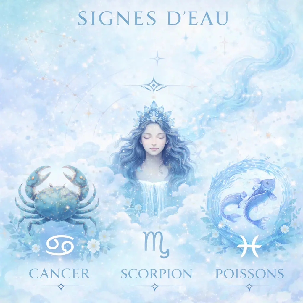 signes d eau cancer scorpion poissons astrologie